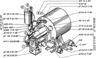 Тележка ДС24Б.01.11.010 ДС-117-2К, ДС-117-2Е, ДС-158, ДС-185