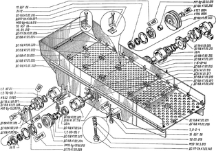 Вал грохота ДС79.41.09.004 ДС-117-2К, ДС-117-2Е