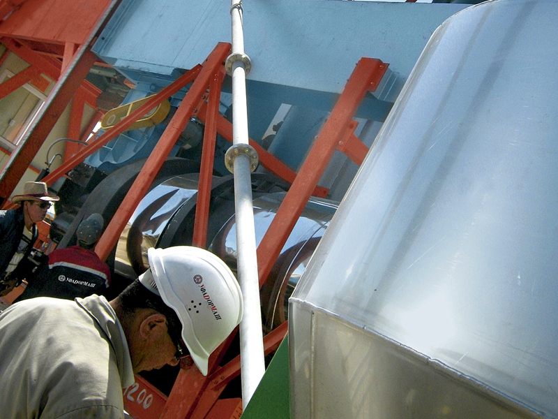 Монтаж асфальтобетонной установки