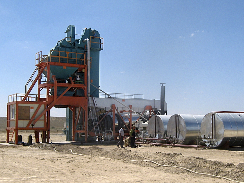 Монтаж АБЗ специалистами "УфаДорМаш"