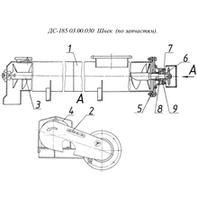 Звездочка ДС117-2Е.03.03.071 ДС-158, ДС-185