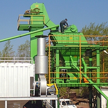 Стационарный асфальтобетонный завод серии DMAP–ST-1000 DMI