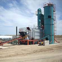 Супермобильный асфальтобетонный завод DMAP-MBN-800 DMI