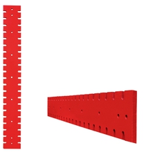 Нож отвала двусторонний гребенчатый повышенной прочности "Барс" на ГС 14.02, ГС 18.02, ДЗ-122, ДЗ-143, ДЗ-180