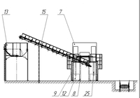 Мусоросортировочный комплекс на 60000 тонн/год (чертеж №3)
