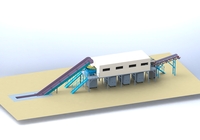 Мусоросортировочный комплекс на 20000 тбо тонн/год (3d)