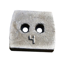 Лопасть ДС158.45.10.282Ч ДС-117-2К, ДС-117-2Е, ДС-158, ДС-185