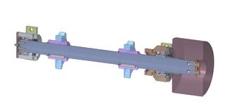 Вал привода КО-104.01.03.000 КО-713, КО-806, КО-815