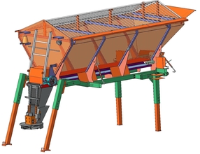 Опоры пескоразбрасывателя ПР-6 КДМ