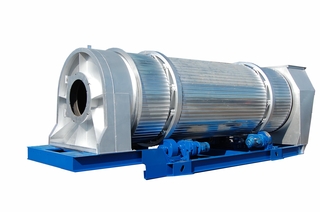 Установка сушильного барабана на Teltomat STZ-100-8T